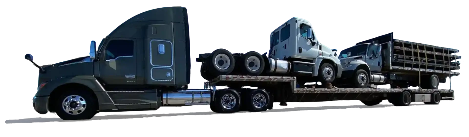 Gray Semi Truck For Sale Or rent